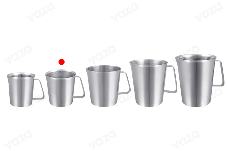 Σκεύος ανοξείδωτο (inox) 700 ml με διαβάθμιση και χερούλι Σκεύος ανοξείδωτο (inox) 700 ml με διαβάθμιση και χερούλι-