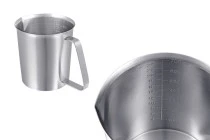 Σκεύος ανοξείδωτο (inox) 700 ml με διαβάθμιση και χερούλι Σκεύος ανοξείδωτο (inox) 700 ml με διαβάθμιση και χερούλι