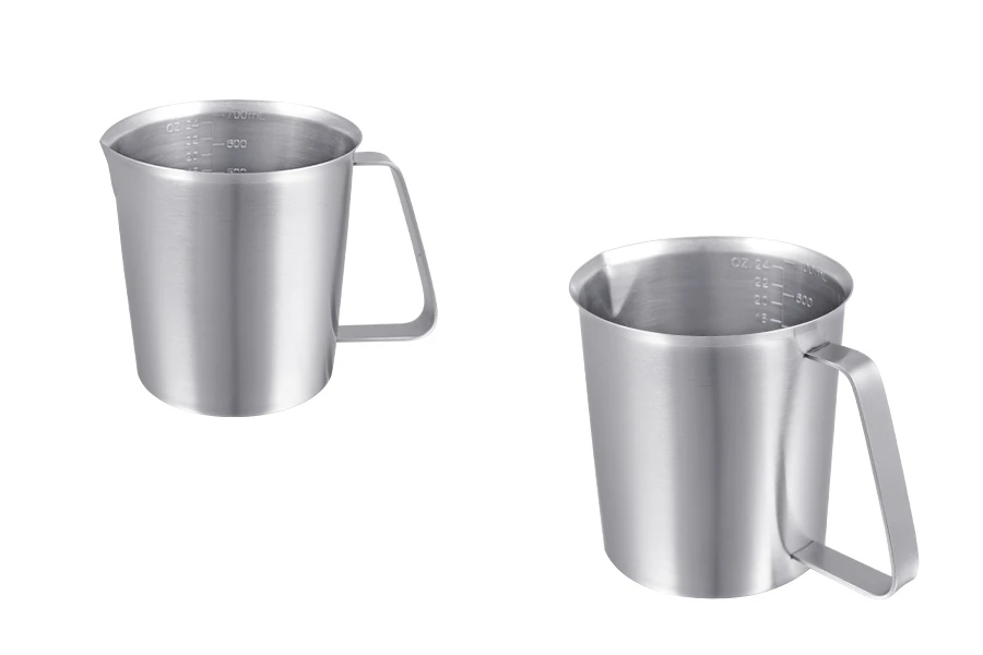 Σκεύος ανοξείδωτο (inox) 700 ml με διαβάθμιση και χερούλι Σκεύος ανοξείδωτο (inox) 700 ml με διαβάθμιση και χερούλι