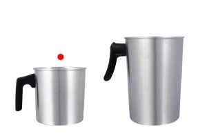 Aluminum pot 1200 ml with handle-3