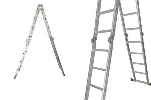 Échelle en aluminium pliante multifonctionnelle de 5,7 m-1