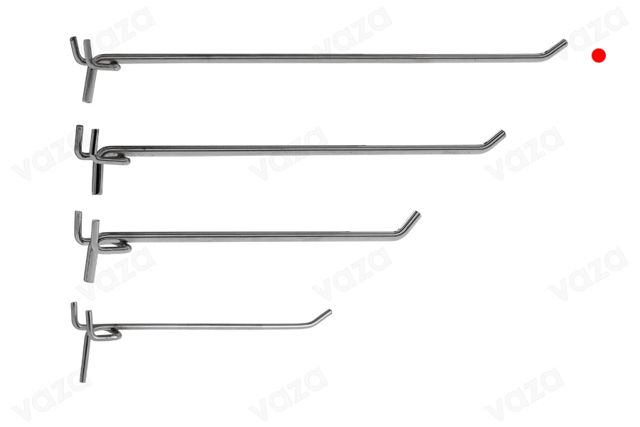 Gancio singolo per supporto perforato in lamiera, 300 mm.-gruppo_immagini