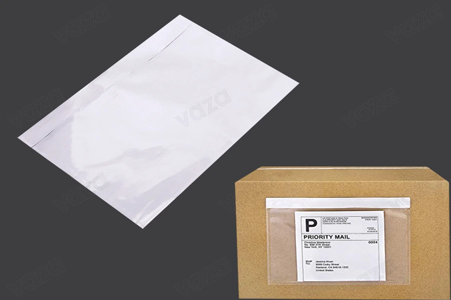 Self-adhesive cases for courier accompanying documents (packing list) 170x250 mm - 100 pcs Self-adhesive cases for courier accompanying documents (packing list) 170x250 mm - 100 pcs-image_product