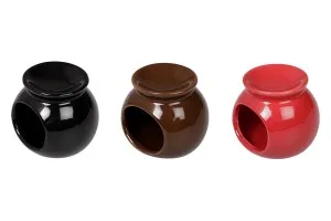 Ceramic burner for wax melts and oils in various colors-3