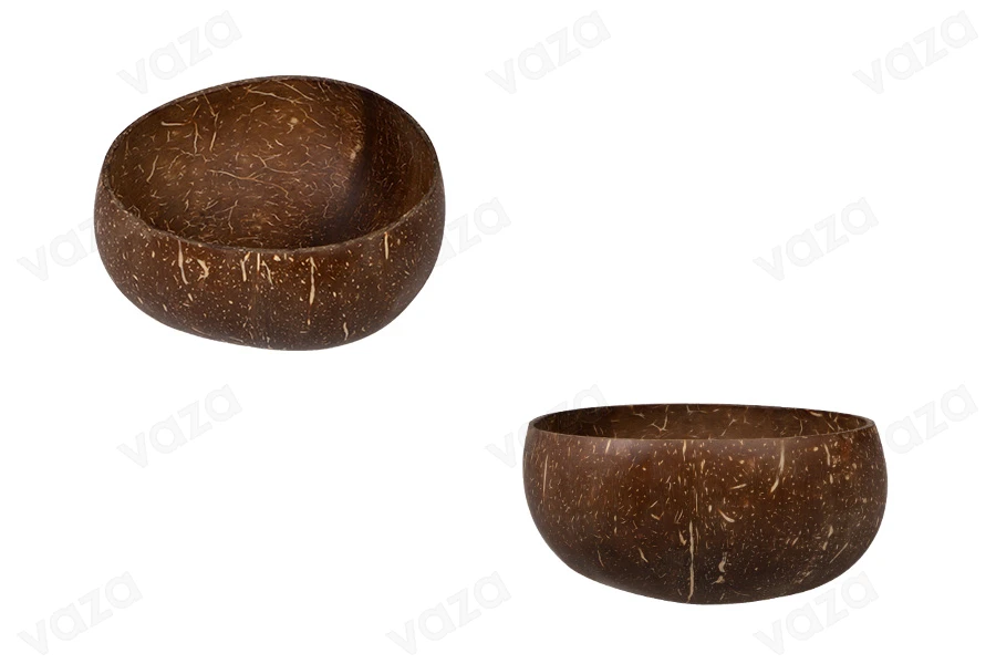 Bol en coco naturel - diamètre extérieur 14 cm Bol en coco naturel - diamètre extérieur 14 cm-εικόνα_προϊοντική
