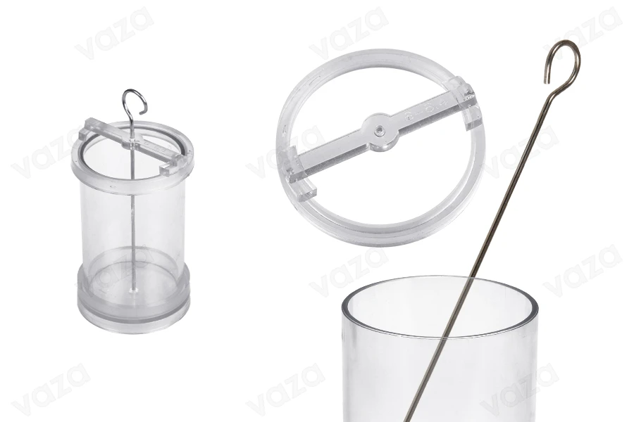Πλαστικό καλούπι για κεριά Φ6x10 cm σε κυλινδρικό σχήμα-εικόνα_προϊοντική