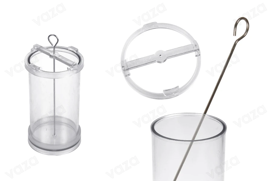 Πλαστικό καλούπι για κεριά Φ8x15 cm σε κυλινδρικό σχήμα-εικόνα_προϊοντική