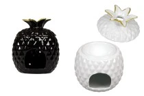 Ceramic burner for wax melts and oils