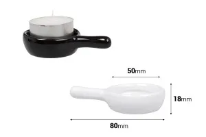Cuillère en céramique pour bougie chauffe-plat, en différentes couleurs-2