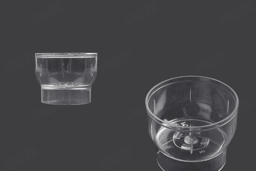 Clear plastic case for tealight candles - 20 pcs-immagine_prodotto