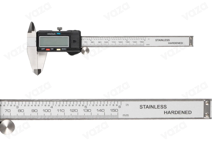 Electronic digital caliper with measuring range 150 mm Electronic digital caliper with measuring range 150 mm-dimensioni_immagine