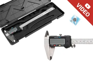 Electronic digital caliper with measuring range 200 mm-1