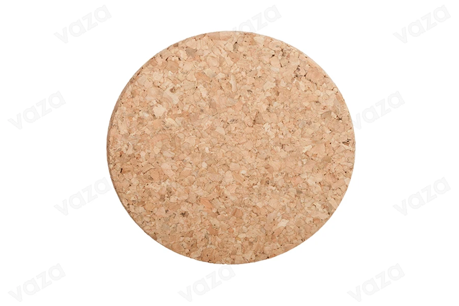 Σουβέρ φελλού διάστασης 90x5 mm (Φ 90) Σουβέρ φελλού διάστασης 90x5 mm (Φ 90)-εικόνα_διαστάσεις