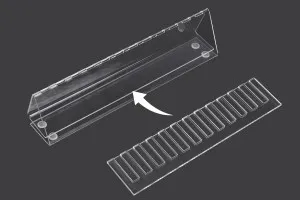 Acrylic base for blotters - 12 holes-5