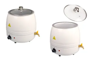 Machine à fondre la cire 10L avec fonction de chauffage intégrée-1