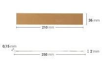 Ανταλλακτικό πανί 210x36 mm και σύρμα 250x2 mm για θερμοκολλητικό χειρός Ανταλλακτικό πανί 210x36 mm και σύρμα 250x2 mm για θερμοκολλητικό χειρός