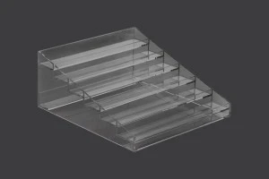 Σταντ (stand) plexiglass 273x304x126 mm - 6 επίπεδα-1
