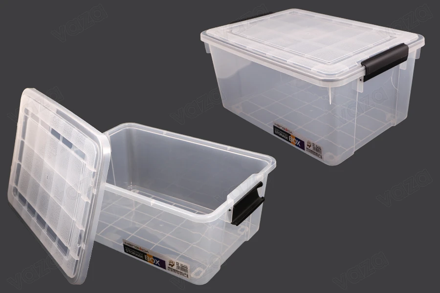 Κουτί αποθήκευσης 460x330x200 mm πλαστικό διάφανο με κλείσιμο ασφαλείας Κουτί αποθήκευσης 460x330x200 mm πλαστικό διάφανο με κλείσιμο ασφαλείας-εικόνα_προϊοντική