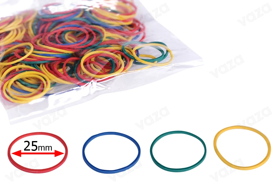 Polychrome ribbons with a diameter of 25 mm - the packet contains about 230 pcs-image_product