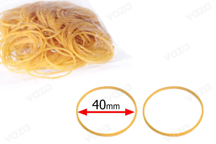 Λαστιχάκια με διάμετρο 40 mm - το πακέτο περιλαμβάνει περίπου 150 τμχ	-εικόνα_προϊοντική