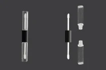Μπουκαλάκι για lip gloss με δύο θήκες των 6 ml Μπουκαλάκι για lip gloss με δύο θήκες των 6 ml