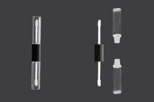 Flacon pour gloss à lèvres avec deux compartiments de 6 ml-1