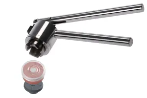 Outil de fermeture pour bouchons avec fermeture de sécurité à sertir 20 mm-2