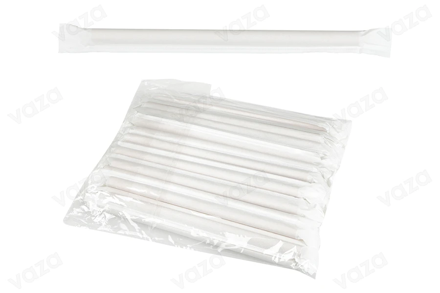 Καλαμάκια χάρτινα, οικολογικά 197x10 mm σε κραφτ χρώμα - 50 τμχ (ατομική συσκευασία) Καλαμάκια χάρτινα, οικολογικά 197x10 mm σε κραφτ χρώμα - 50 τμχ (ατομική συσκευασία)-