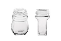 Flacon roll-on en verre de 50 ml avec bouchon en plastique rose Flacon roll-on en verre de 50 ml avec bouchon en plastique rose