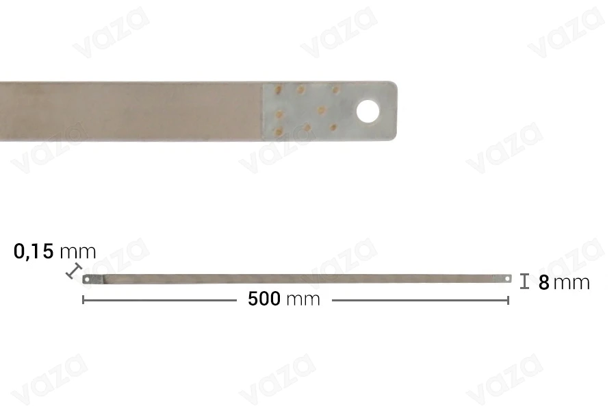Filo di ricambio 500x10 mm per macchina termocollatrice.-immagine_prodotto