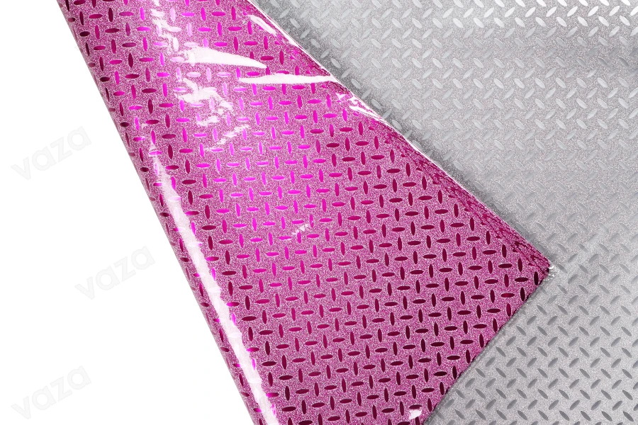 Celofan për ambalazh me shkëlqim të metalizuar 50x70 cm në një larmi ngjyrash - 20 copë Celofan për ambalazh me shkëlqim të metalizuar 50x70 cm në një larmi ngjyrash - 20 copë-imazh_dimensione