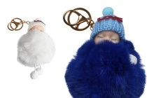 Porte-clé en peluche en forme de bébé Porte-clé en peluche en forme de bébé