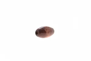 Small dark brown wooden beads in size 0,3x0,6 mm-1