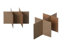 Κυψέλη για Χαρτοκιβώτιο 26x17x15,5 καφέ 3-φυλλο (No4) - 20 τμχ
