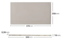 Ανταλλακτικό πανί 470x250 mm και σύρμα 500x10 mm για θερμοκολλητικό μηχάνημα Ανταλλακτικό πανί 470x250 mm και σύρμα 500x10 mm για θερμοκολλητικό μηχάνημα