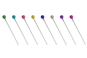 Metallic pin 36,5  mm mix color - 1000 pcs-1