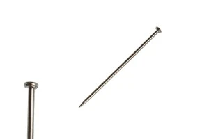 Metallic pin 20 mm in silver color - 7000 pcs-1