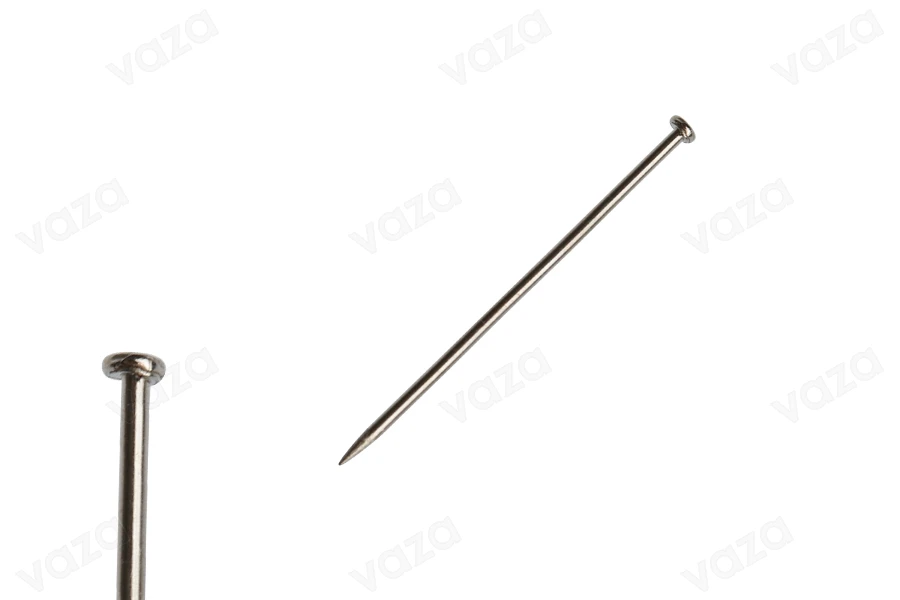 Metallic pin 20 mm in silver color - 7000 pcs Metallic pin 20 mm in silver color - 7000 pcs-εικόνα_προϊοντική