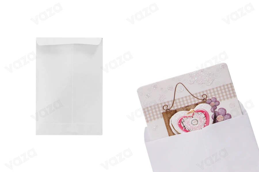 Greeting cards with heart prints in many designs - available in a package with 120 pcs-image_group