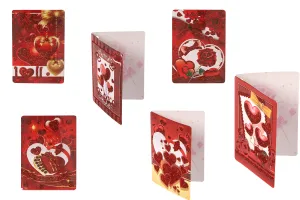 Biglietti d'auguri in carta - 120 pezzi (vari disegni)-2