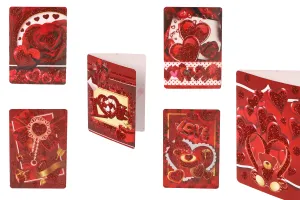Biglietti d'auguri in carta - 120 pezzi (vari disegni)-3