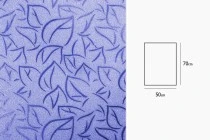 Σελοφάν περιτυλίγματος μεταλιζέ 50x70 cm με σχέδιο φύλλα - 20 τμχ Σελοφάν περιτυλίγματος μεταλιζέ 50x70 cm με σχέδιο φύλλα - 20 τμχ