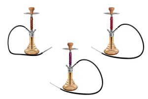 Narguilé de 54 cm avec base en verre-2