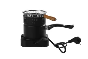 Petite bonbonne électrique de gaz pour narguilé, charbon de bois avec poignée détachable-1