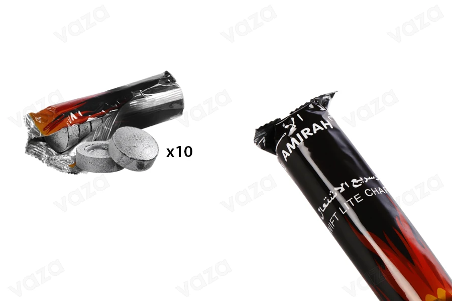 Καρβουνάκια για ναργιλέ - 10 τμχ-εικόνα_προϊοντική