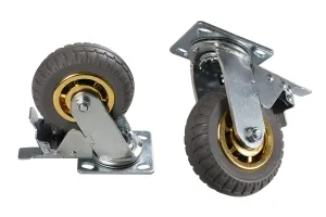 Rollstuhl mit rotierender Bremse (6 inches)-1