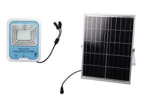 Σύστημα ηλιακού φωτισμού - προβολέας LED 200 W εξωτερικού χώρου με δύο πάνελ-1