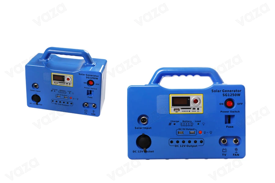 Solar lighting system - generator with panel 50 W Solar lighting system - generator with panel 50 W-image_dimensions