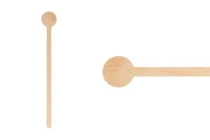 Agitateur en bois 150 mm en emballage papier individuel - paquet de 100 pcs-1