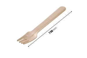 Holzgabeln 138 mm - 100 Stk-2